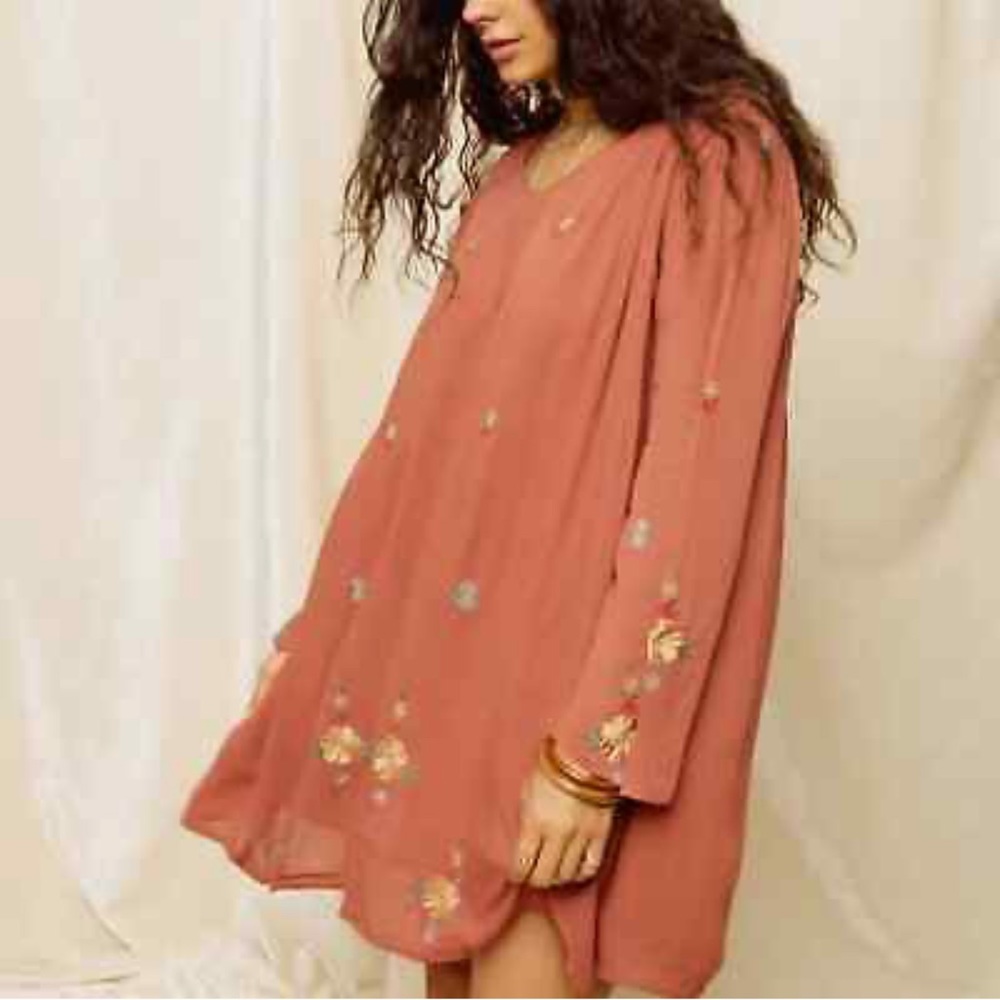 RAGA Embroidered floral dress